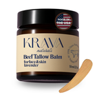 Lavender Whipped Beef Tallow Balm 2 oz